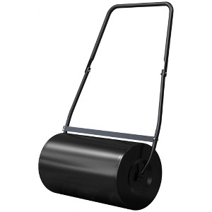Heavy Duty Push/Tow Poly Lawn Roller, U-handle Garden Roller Filled with Water or Sand - 1 of 4
