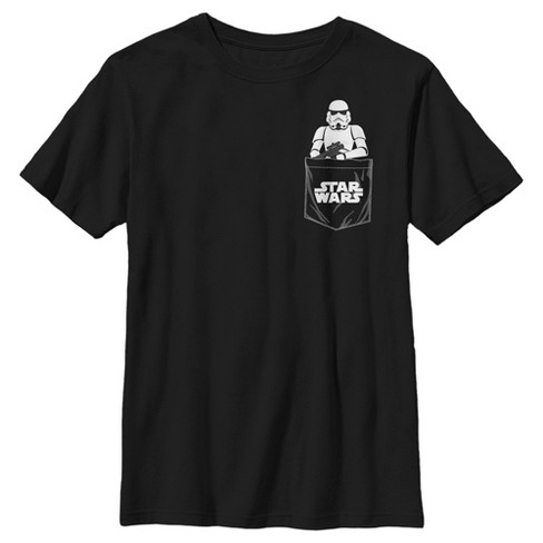 Boy's Star Wars: A New Hope Stormtrooper Faux Pocket Logo T-shirt ...