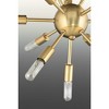 Progress Lighting Ion 16-Light Chandelier, Polished Nickel, Space-Age Inspired, Candelabra Lamps, Design Series Collection - 3 of 4