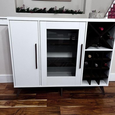 Baxton studio best sale pietro wine cabinet