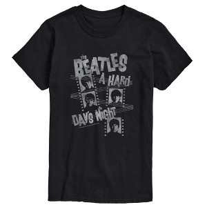 Men's The Beatles A Hard Day's Night Film Strips Short Sleeve