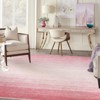 Lahome Abstract Ombre Plush Area Rug – Soft Gradient Accent with Non-Slip Backing - 2 of 4