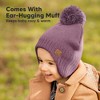 KeaBabies Muff Baby Beanie, Baby Hat for Baby Boys, Girls, Winter Hats for Kids, Newborn, Infant, Toddler 0-36 months - 3 of 4