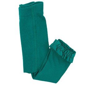 RuffleButts Girls Footless Ruffle Tights - 1 of 4