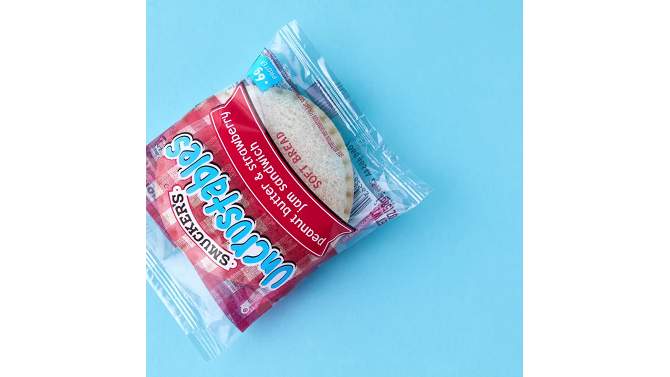 Smucker&#39;s Uncrustables Frozen  Whole Wheat Peanut Butter &#38; Grape Jelly Sandwiches - 8oz/4ct, 2 of 14, play video