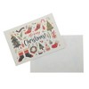 Unique Bargains Christmas Greeting Card Multicolor 4.5 "x3.1" 10 Pcs - 4 of 4