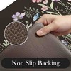 BAGOKIE Farmhouse Floral Anti Fatigue Kitchen Mat Set of 2 - 3 of 4