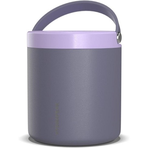 Hydrapeak Stainless Steel Vacuum Insulated Wide Mouth Thermos Food Jar for Hot Food and Cold Food Dark Lavender 25 oz