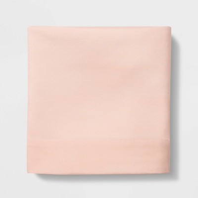 Photo 1 of 3 Twin Solid Flat Sheet Separates Pink - Pillowfort&#8482;