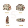 Signare USA Morning Garden Floral Cosmetic Make Up Bag - 2 of 4