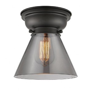 Cone - 1 Light Flush Mount In Industrial Style-7.4 Inches Tall and 7.75 Inches Wide - 1 of 1
