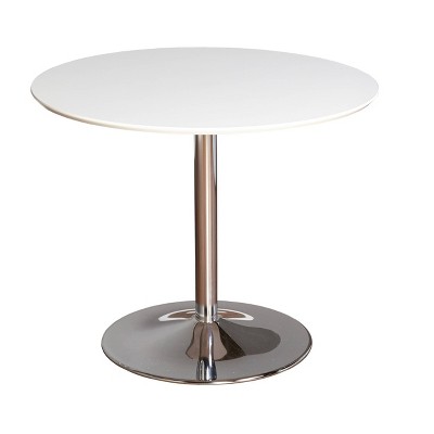 Hillboro Round Dining Table Metal Base - Buylateral