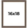 PosterPalooza | Sculpted Silver Picture Frame - UV Acrylic, Foam Board Backing, Hanging Hardware - 2 of 4