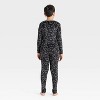 Kids' 2pc Halloween Snuggly Soft Long Sleeve Tight Fit Pajama Set - Cat & Jack™ - 2 of 4