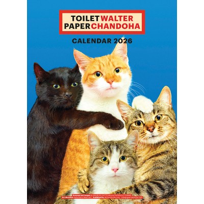 Toiletwalterpaperchandoha Calendar 2026 - by  Walter Chandoha & Maurizio Cattelan & Pierpaolo Ferrari (Spiral Bound)