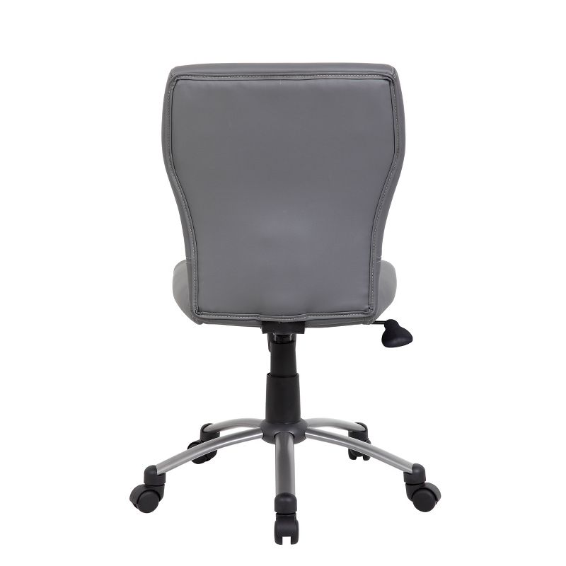 Tiffany CaressoftPlus Chair Gray - Boss Office Products, 6 of 10