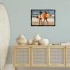 Stupell Industries Surfboard Kids Friends Black Floater Framed Canvas Wall Art - 2 of 4