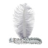 Unique Bargains Women's Feather Faux Diamond Sequins Headband 1 Pc - 4 of 4