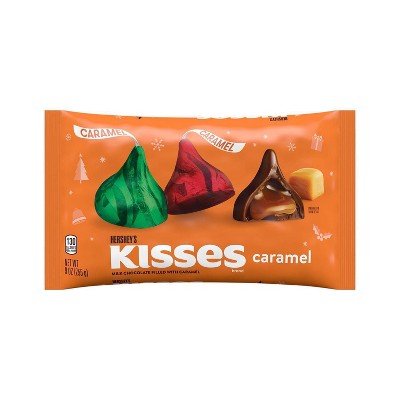 Hershey's Kisses Milk Chocolate Filled with Caramel - 9oz