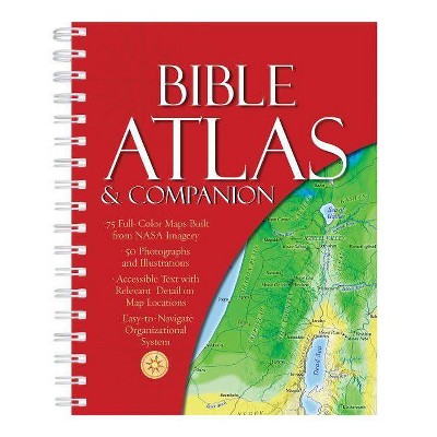 Bible Atlas & Companion - by  Christopher D Hudson (Spiral Bound)