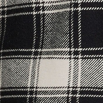 black/antique alabaster plaid