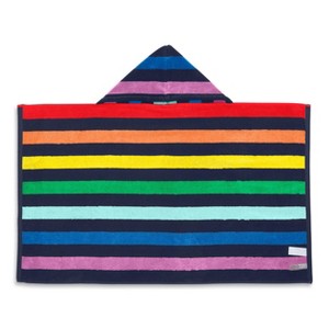 Primary Kids Stripe Hoodie Towel - 1 of 3