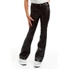 Girl Pleather Flare Pant - tractr - 2 of 4