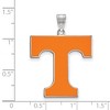 Black Bow Jewelry Sterling Silver Tennessee Volunteers NCAA Extra Large Pendant - 2 of 3