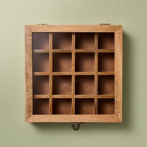 Small Wood Collectables Box - Hearth & Hand™ with Magnolia - 1 of 1