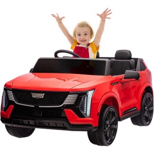 24V Licensed Ride On Car for Kids with Remote Control, 2-Seater Electric Vehicle, Shock Absorbers, LED Lights, Music - 1 of 4
