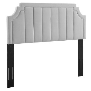 Modway Alyona Channel Tufted Performance Velvet Twin Headboard - 1 of 4