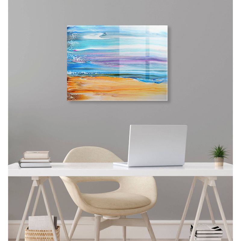 23&#34; x 31&#34; Sand and Surf Floating Acrylic Art by Xizhou Xie Assorted - Kate &#38; Laurel All Things Decor, 4 of 6