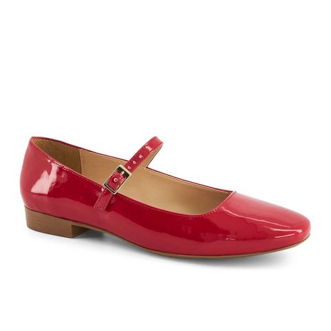Обувь Andrea Women's Ballet Mary Janes 76774, Red, 8