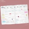 Undated PRO Schedule Planner Weekly/Monthly 8.5"x11" Rose Gold - Legend Planner: Agenda & Daily Planner for Adults & Teens - image 3 of 4