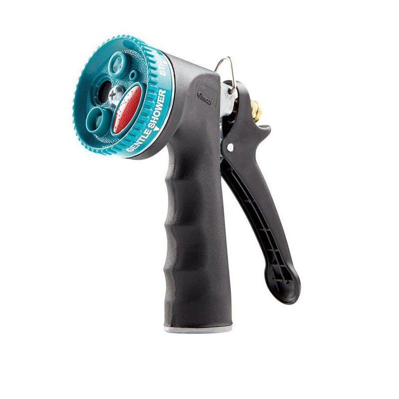 Gilmour Select-A-Spray 7 Pattern Metal Hose Nozzle, 1 of 2