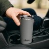 The Clean Hydration Co Insulated Tumbler with Ceramic Interior and Lid, Double Wall Design for Hot and Cold Drinks, Blue - 4 of 4