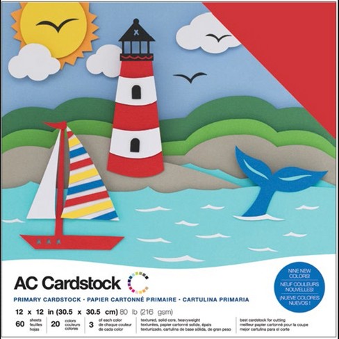 Astrodesigns 12 x 12 72-Sheet Creative Collection Specialty Cardstock  Starter Kit 65 lb 18 Colors
