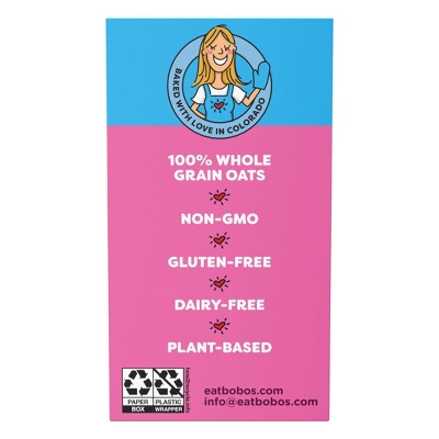 Bobo's Oat Bars Peanut Butter & Jelly Raspberry - 10.5oz/5ct