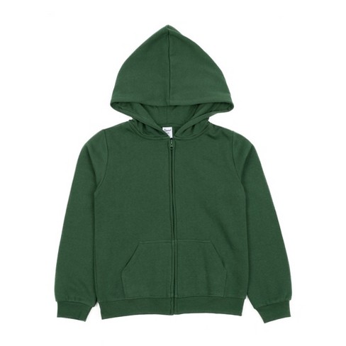 Green hoodie boy hotsell