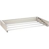 Wall Mounted Clothes Rack, Retractable Towel Drying Rack, Space Saving, Invisible, Foldable for Hanging Clothes - 3 of 4