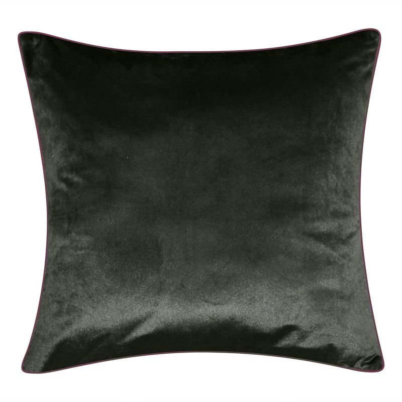 Iris Throw Pillow Charcoal - Edie@Home, 3 of 7