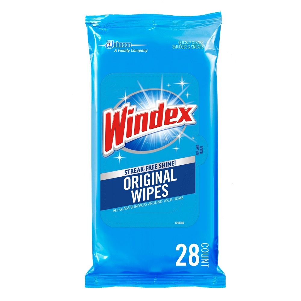 UPC 019800702328 product image for Windex Glass and Surface Wipes, Original - 28ct | upcitemdb.com