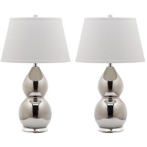 Jill Two Gourd Table Lamp - LIT4093 - Safavieh - 1 of 4