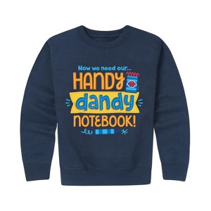 Boys' - Blue's Clues & You! - Toddler And Youth Crewneck Fleece Sweatshirt Graphic Long Sleeve Fleece Sweatshirt - 1 of 4