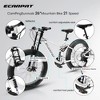 YONWAY 26 inch Mountain Bike,Full-Suspension 21 Speeds Drivetrain with Disc-Brake MTB Bicycle, 26*4" Fat tire Bike for Men, White - 4 of 4