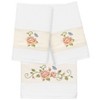 Linum Home Textiles 100% Turkish Cotton REBECCA Embellished Towel Set - 2 of 4