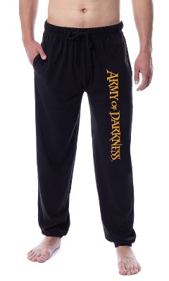 Intimo Army Of Darkness Men's Film Movie Title Logo Sleep Jogger Pajama ...