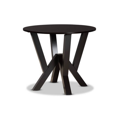 Baxton studio deals round dining table