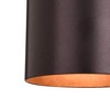 Vaxcel Chiasso 2 - Light Wall Light in  Deep Bronze - 3 of 4