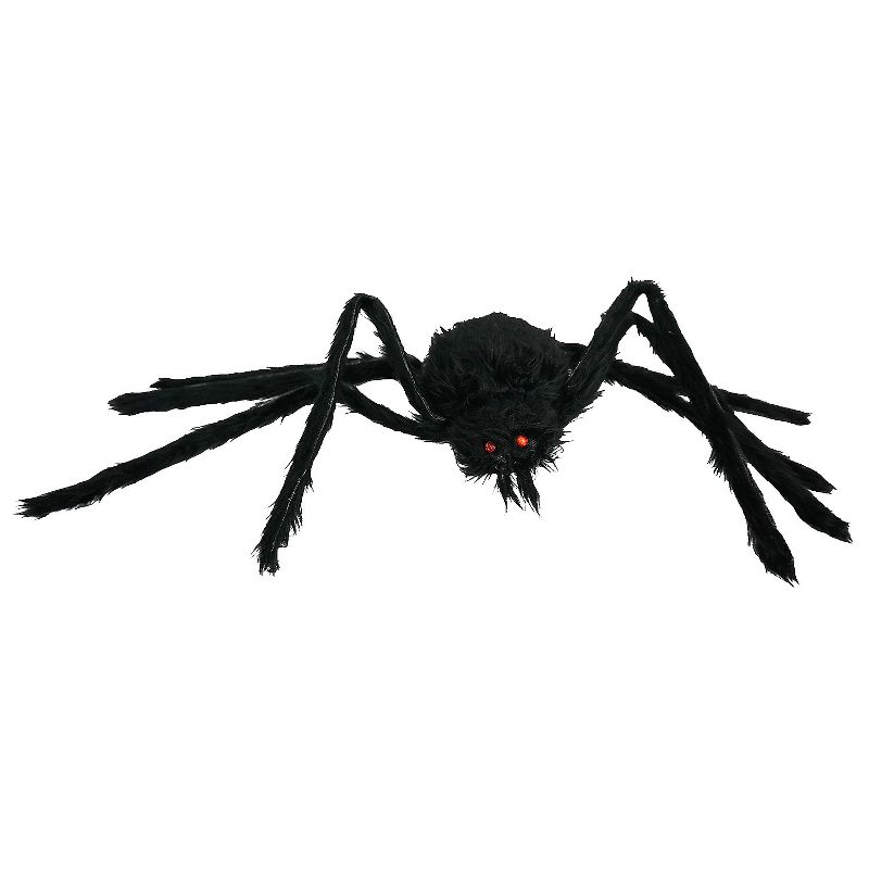Sunstar Walking Spider Halloween Decoration - 39 in - Black, 1 of 2